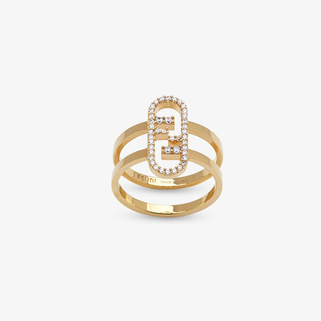 18K Fendi OLock Ring