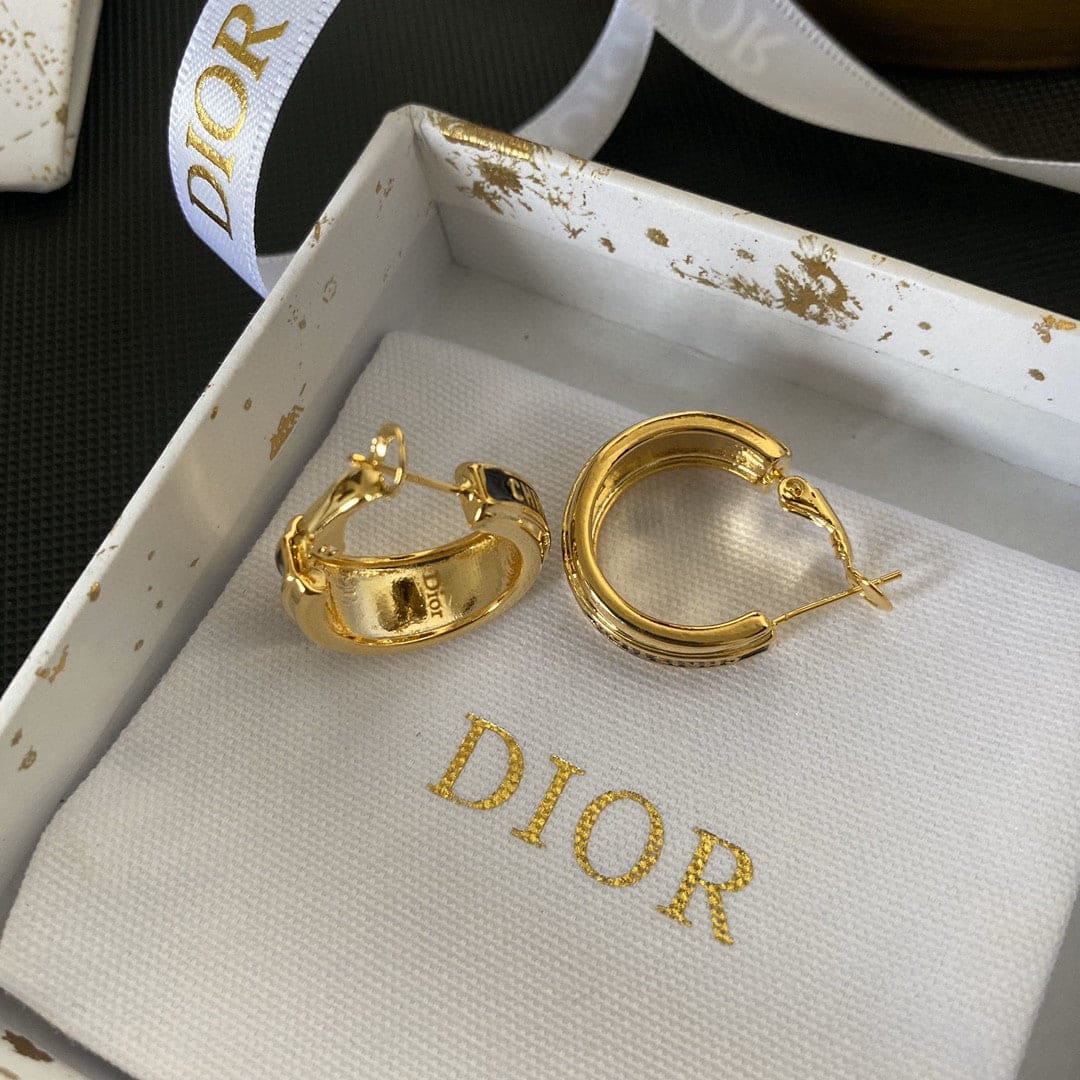 18K Dior Code Earrings