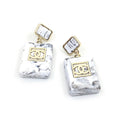 18K  Chanel Eternal No¡ã5 Earrings