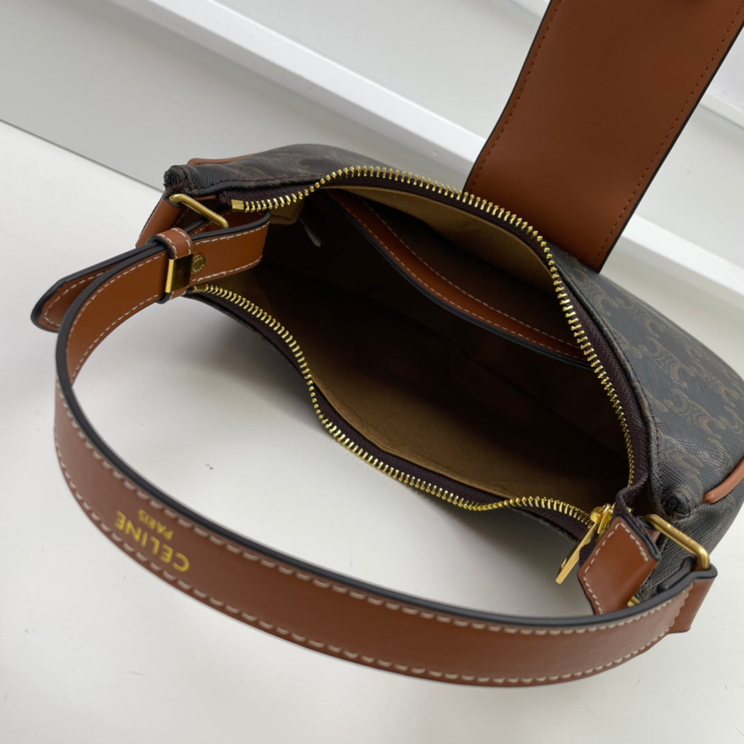 CELINE 23 CALFSKIN BAG BLACK PATTERN