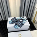 DIOR CD Mule Dway Slide 10mm Multi-motifs Style 68