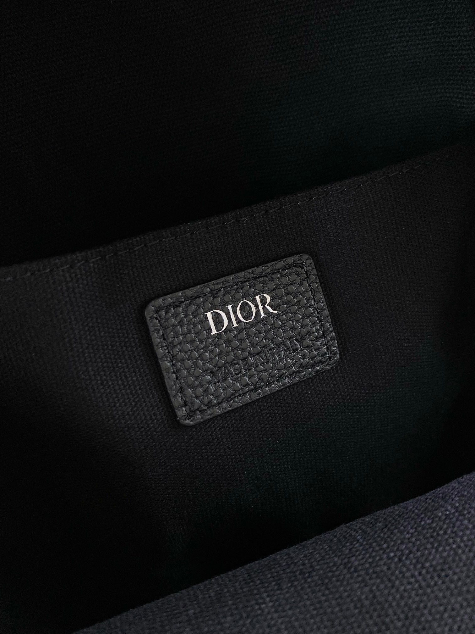 DIOR LARGE BACKPACK 42 BLUE OBLIQUE JACQUARD