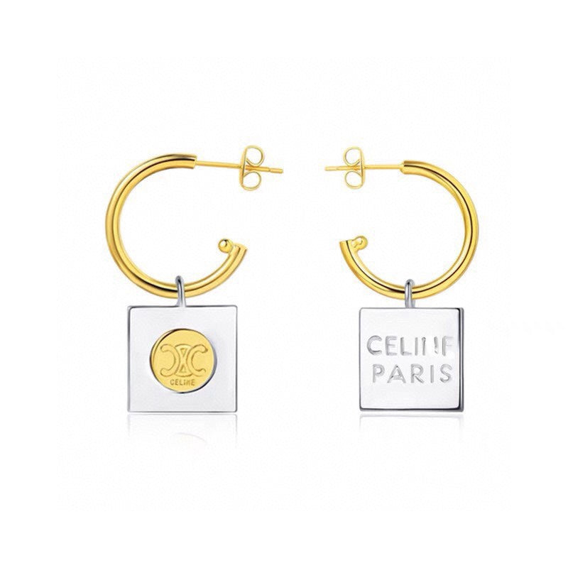 18K Celine Hoops Earrings