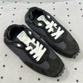 HERMES TRAIL SNEAKER IN BLACK SUEDE