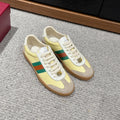 GUCCI & ADIDAS SNEAKER KHAKI CALFSKIN