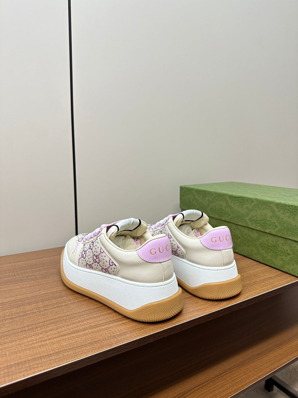 GUCCI Screener Sneaker Pink Blush